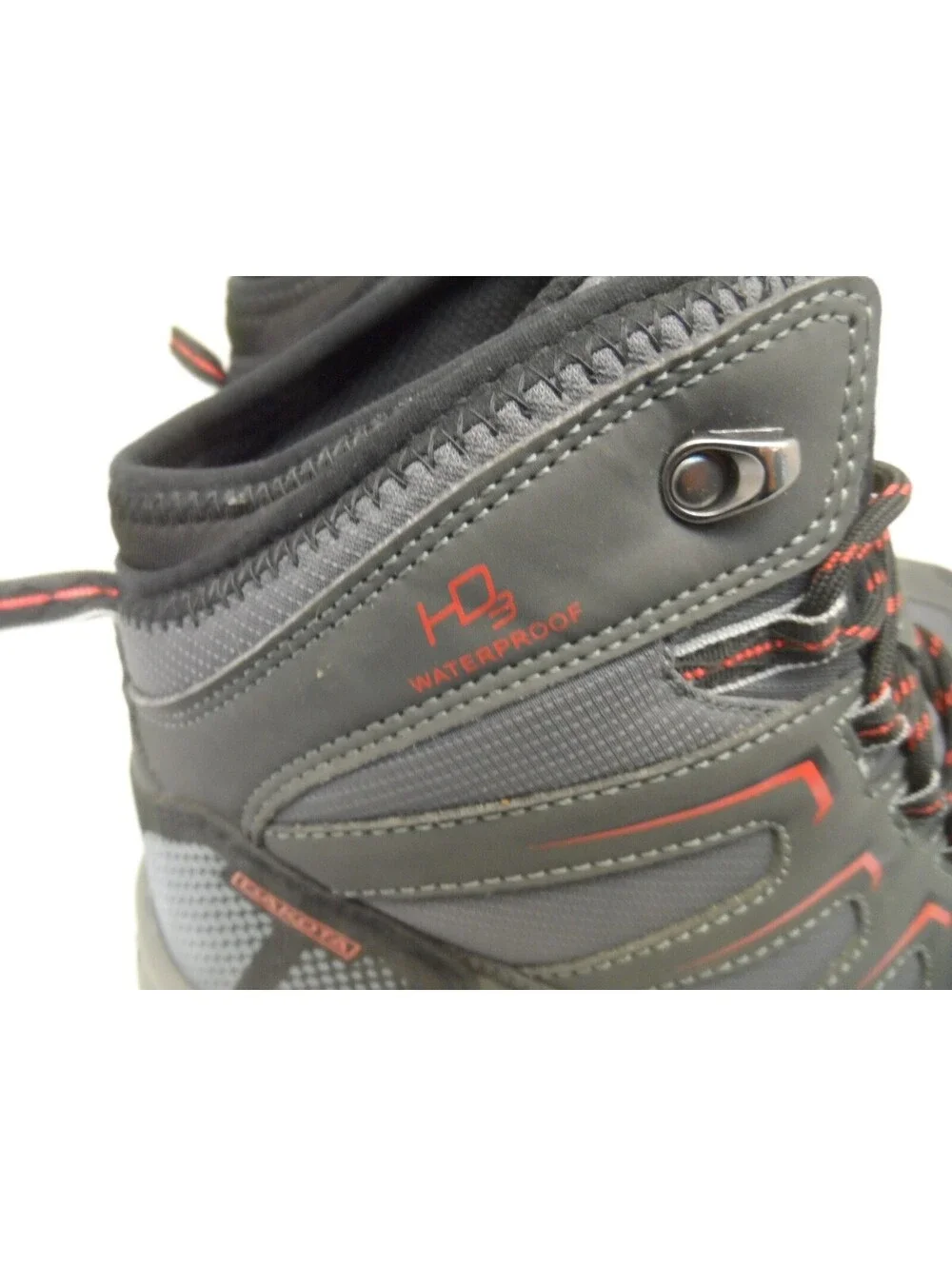 DAKOTA Men's 2127 Steel Toe Steel Plate WP Mid-Cut Safety Hiking Boot Size 12W/L